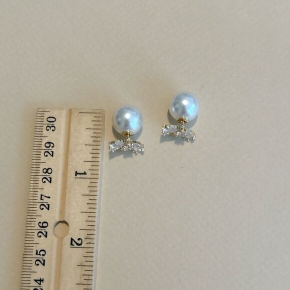 Bees earrings M1011 - Picture 3 of 3